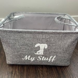 Dog toy tote